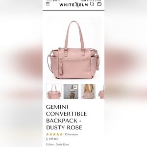 White Elm Gemini Bag